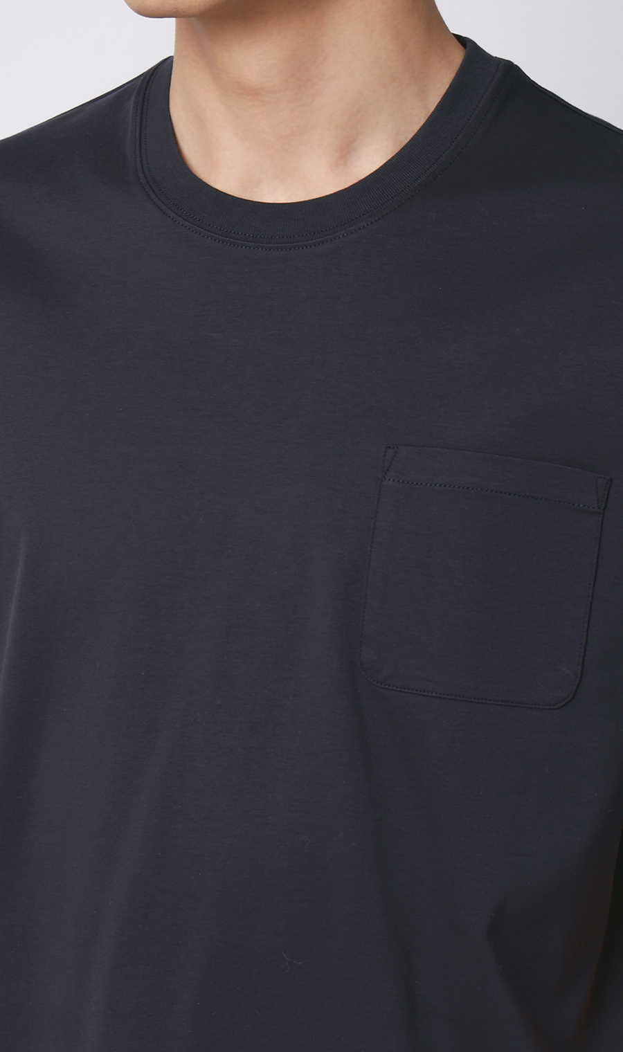 ■形態安定Tシャツ【#すご】【WEB限定】 ネイビー S