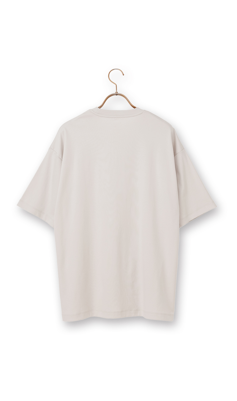 形態安定Tシャツ【#すご】 ライトグレー S