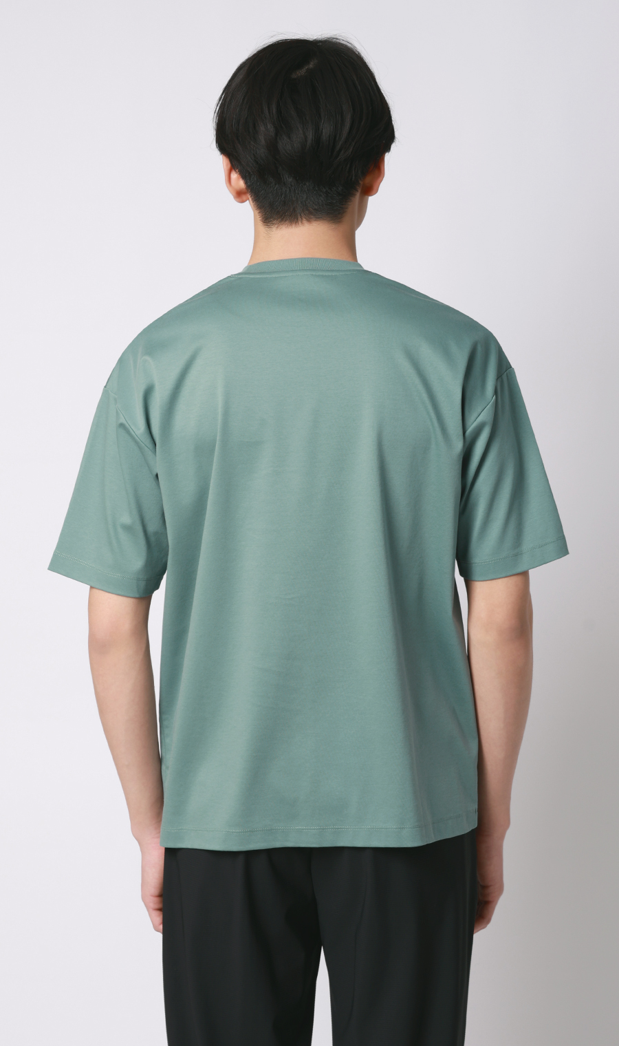 ■形態安定Tシャツ【＃すご】【WEB限定】 グリーン S