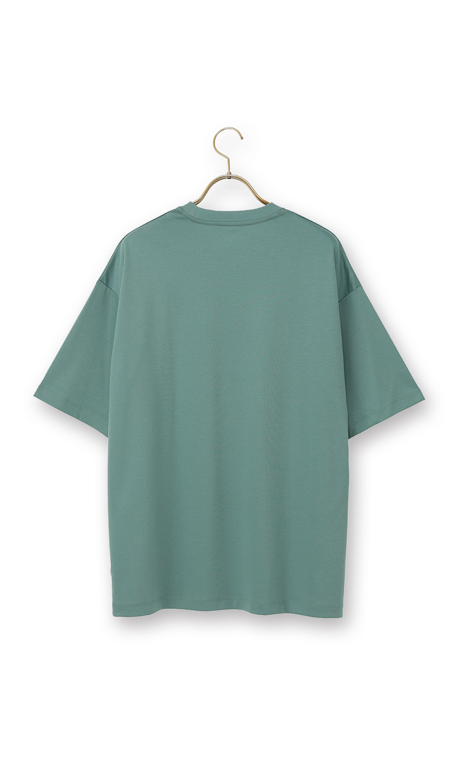 ■形態安定Tシャツ【＃すご】【WEB限定】 グリーン S