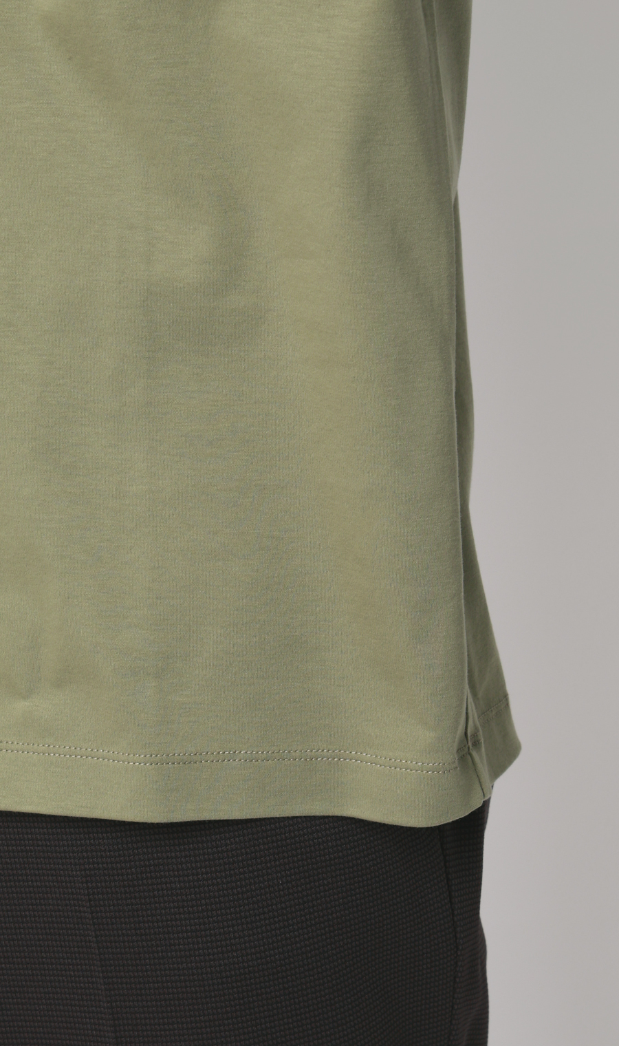 形態安定Tシャツ【＃すご】 カーキ S