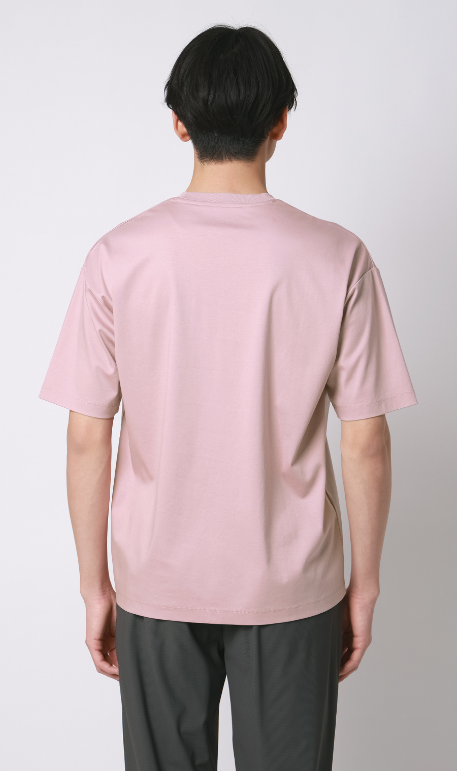 ■形態安定Tシャツ【＃すご】【WEB限定】 ピンク S