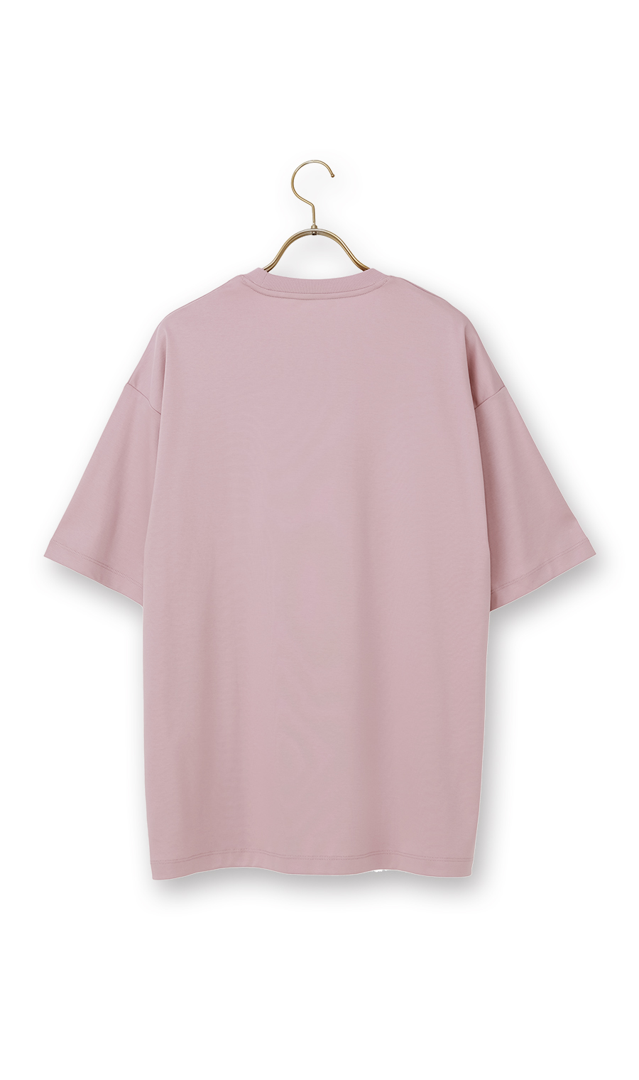 ■形態安定Tシャツ【＃すご】【WEB限定】 ピンク S