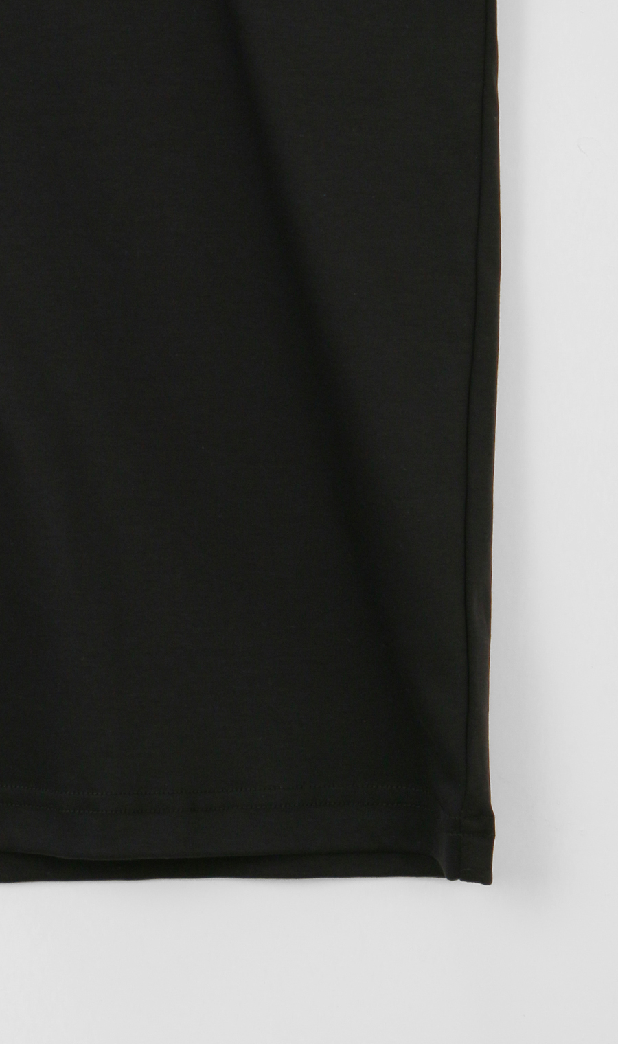 形態安定 Tシャツ【COOL CONTACT】【＃すご】 ブラック M