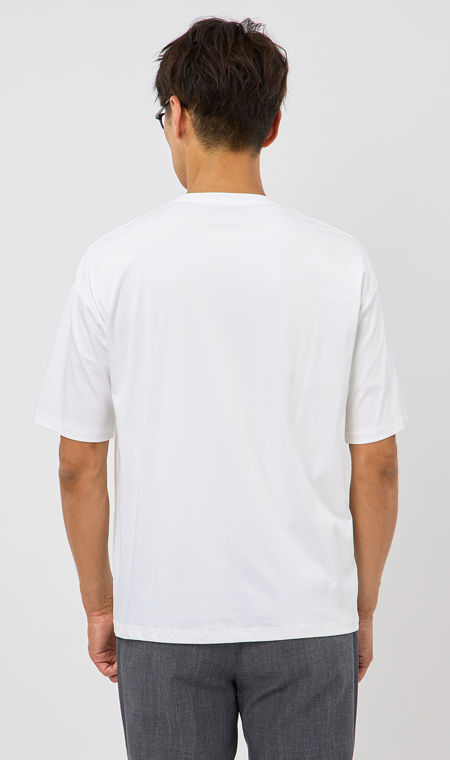 形態安定 Tシャツ【COOL CONTACT】【#すご】 ホワイト M