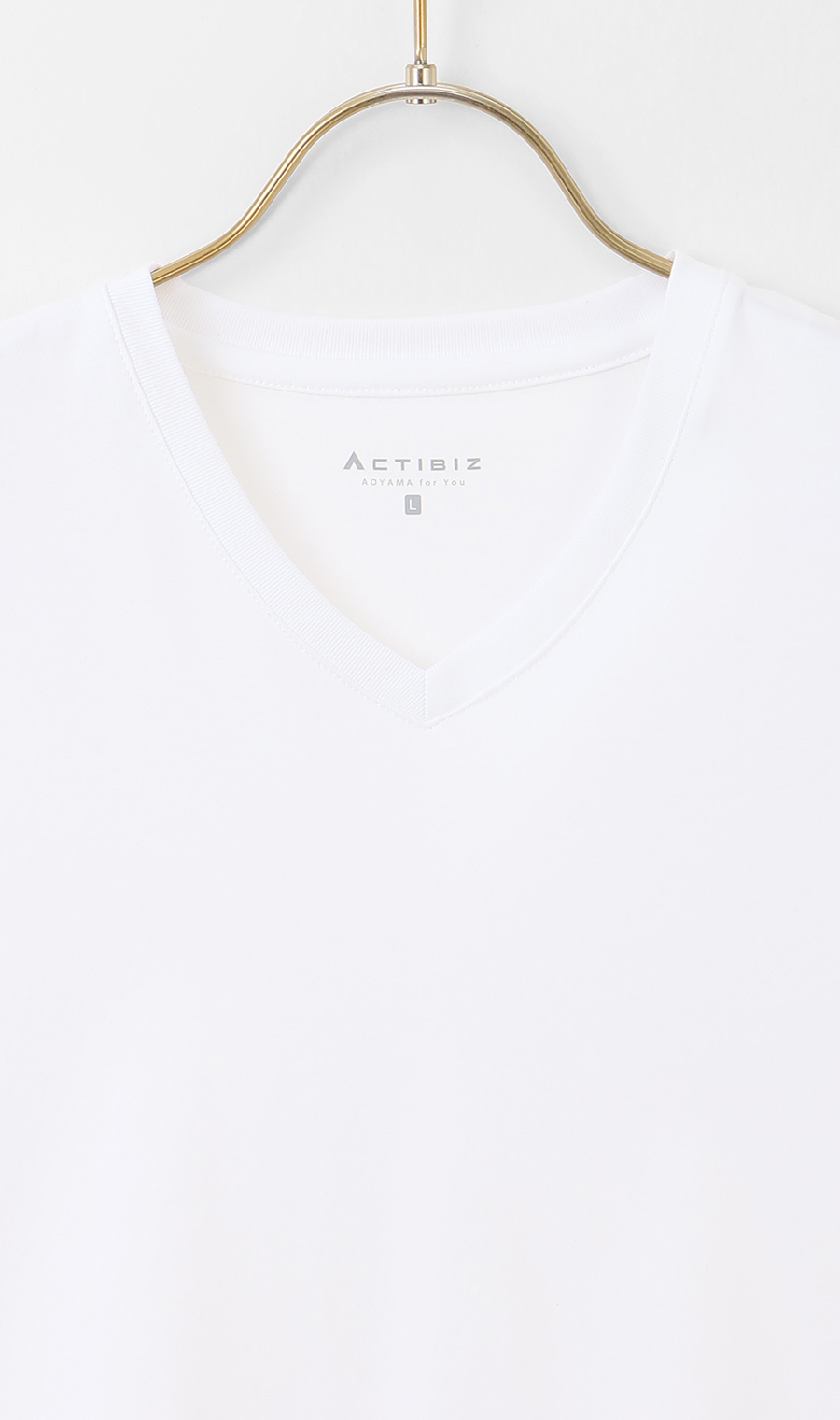 形態安定 Tシャツ【COOL CONTACT】【#すご】 ホワイト M