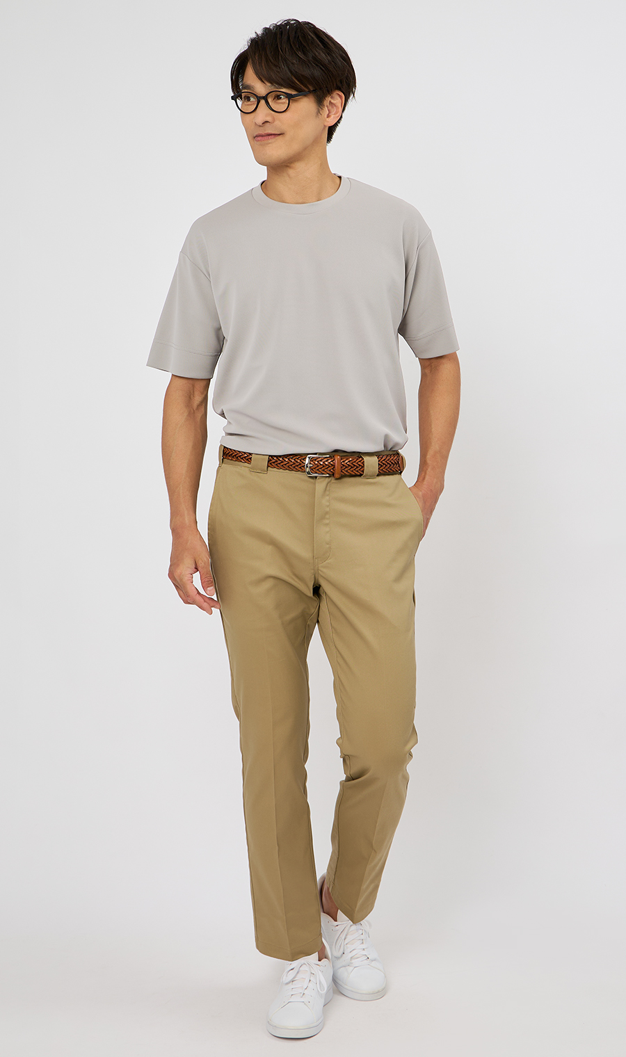 汗ジミ防止Ｔシャツ【＃すご】【吸汗速乾】 グレー S