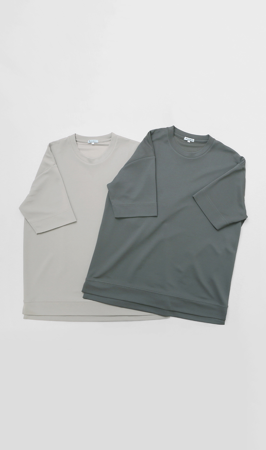 汗ジミ防止Ｔシャツ【＃すご】【吸汗速乾】 グレー S