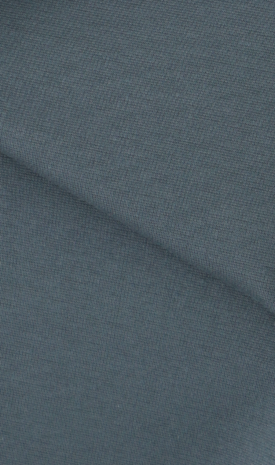 ポンチクルーネックTシャツ【長袖】 ブルー LL
