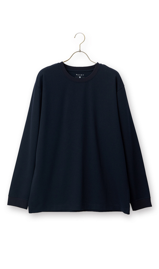 クルーネックTシャツ【長袖】【CARREMAN】