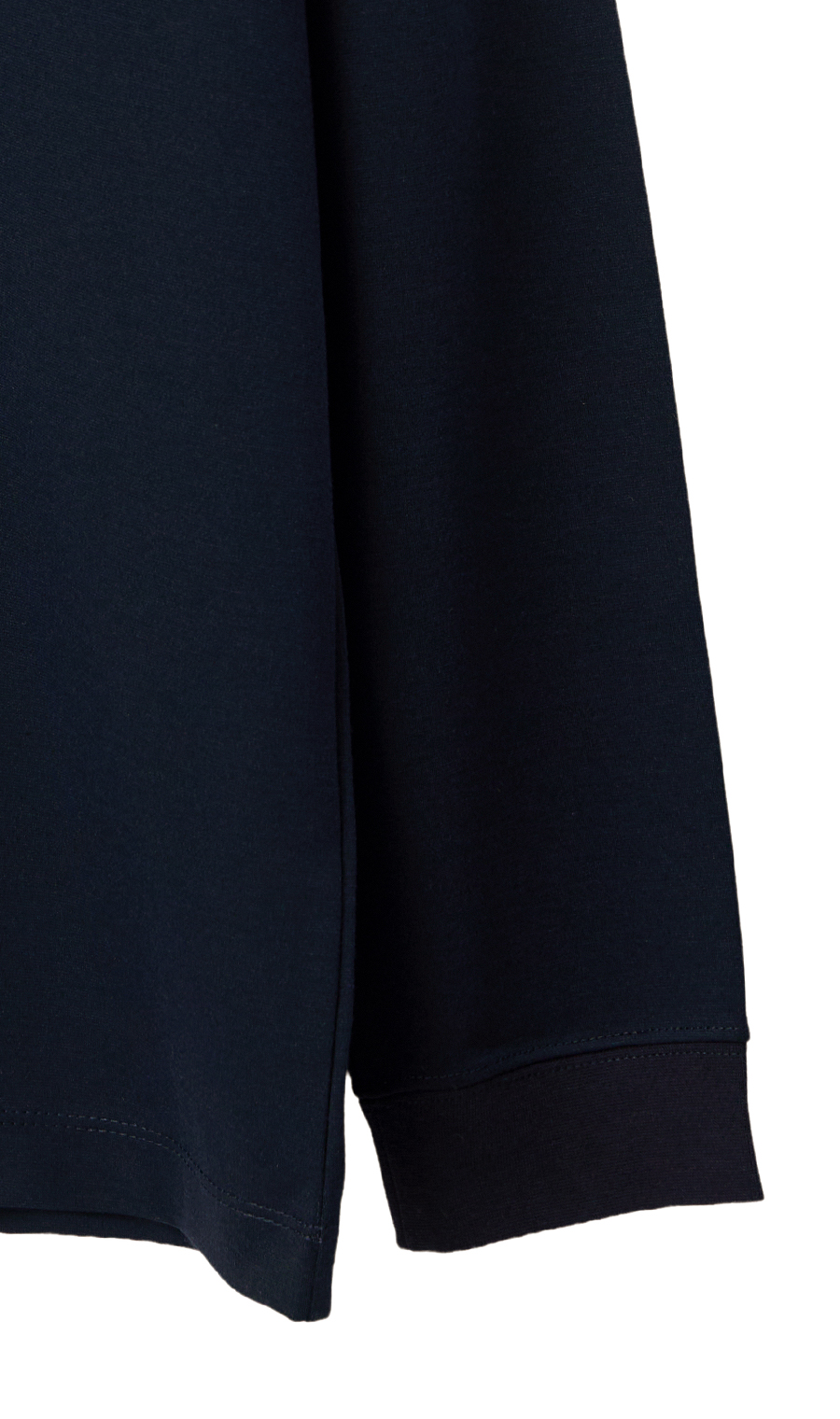 クルーネックTシャツ【長袖】【CARREMAN】 ネイビー S