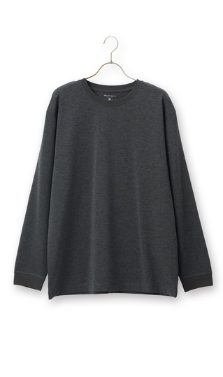 クルーネックTシャツ【長袖】【CARREMAN】