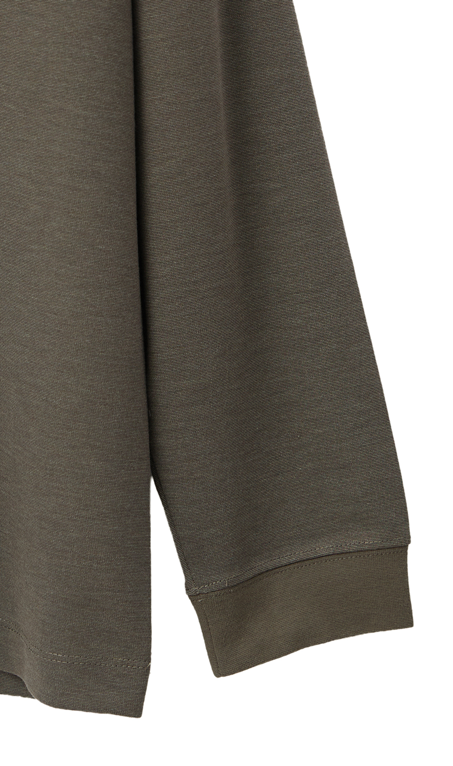 クルーネックTシャツ【長袖】【CARREMAN】 ベージュ S