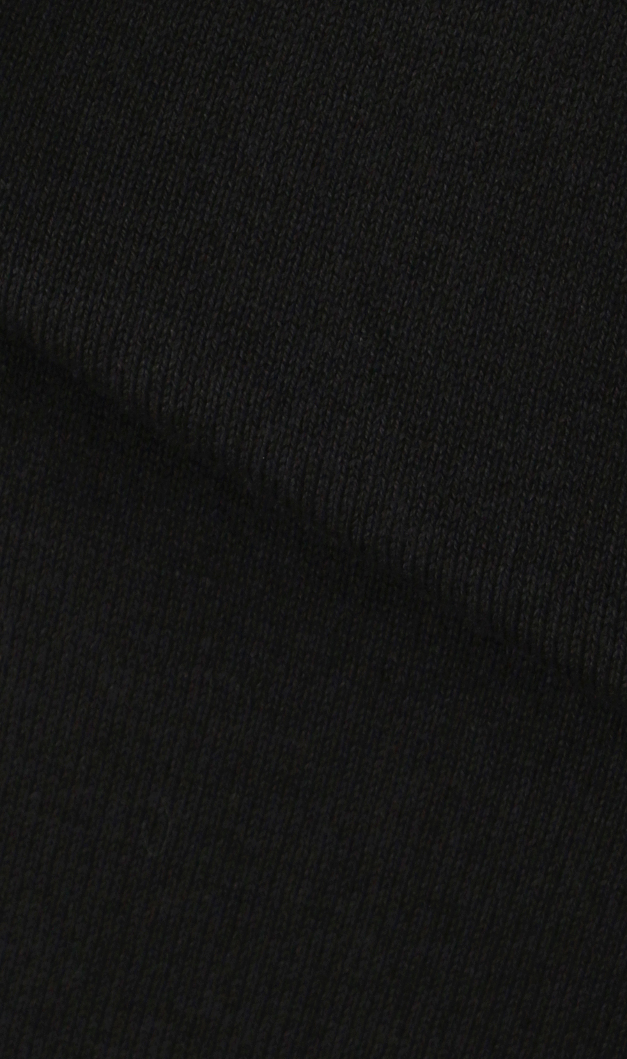 洗えるニットTシャツ【#すご】 ブラック L