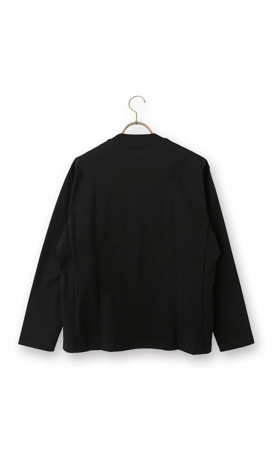 長袖Tシャツ【抗菌防臭】【＃すご】 ブラック M