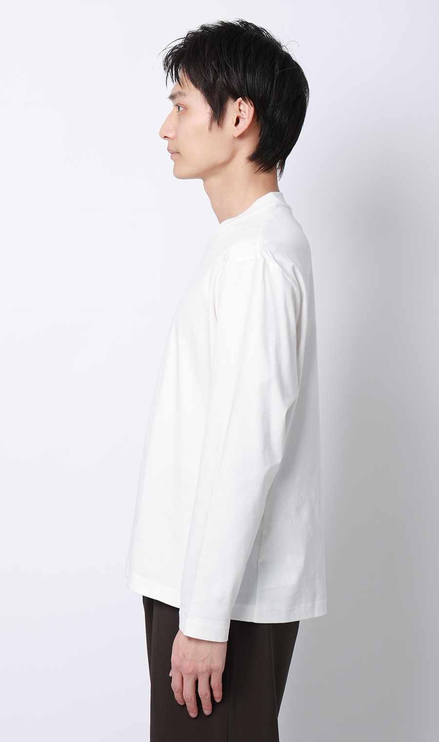 長袖Tシャツ【抗菌防臭】【＃すご】 ホワイト M