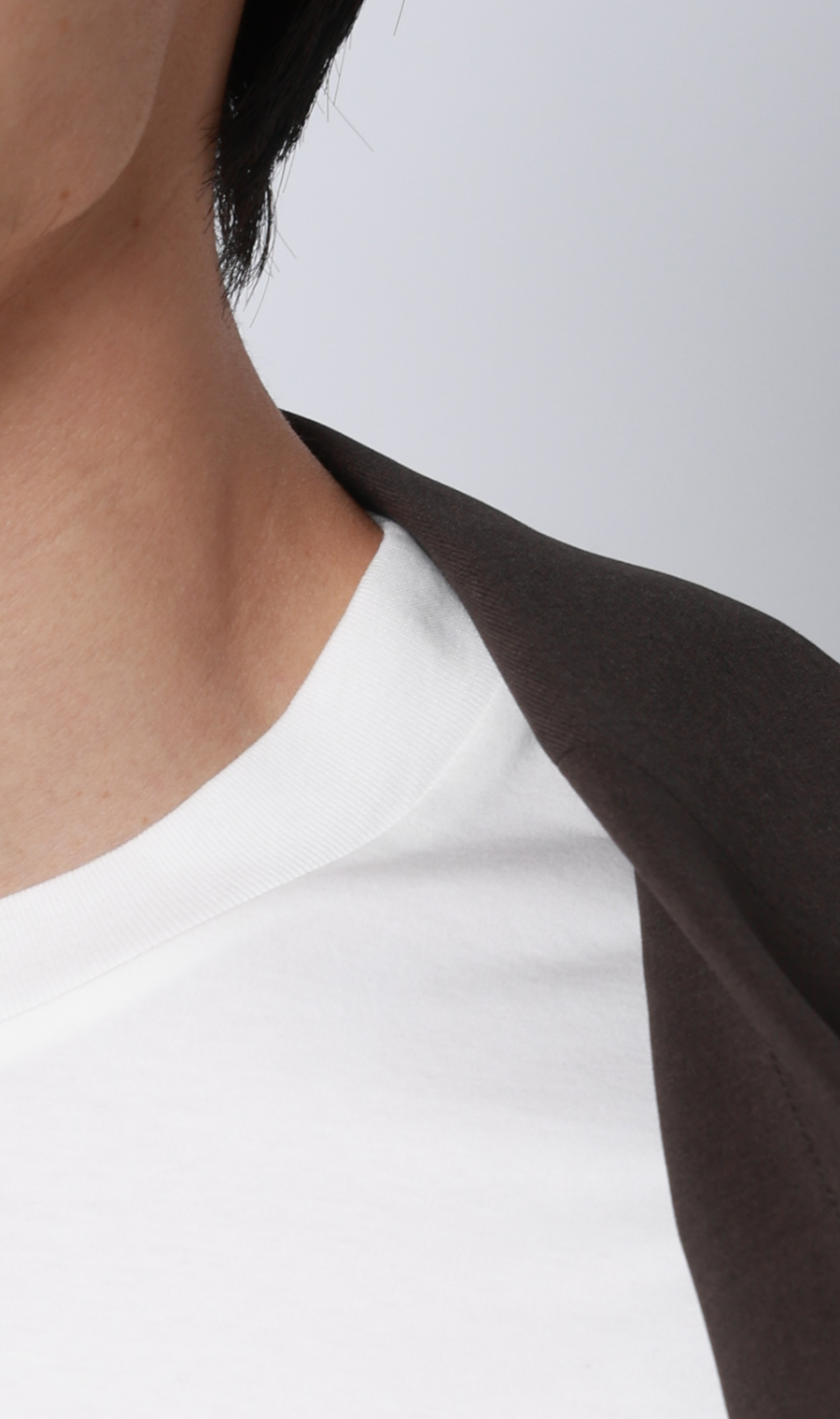 長袖Tシャツ【抗菌防臭】【＃すご】 ホワイト M