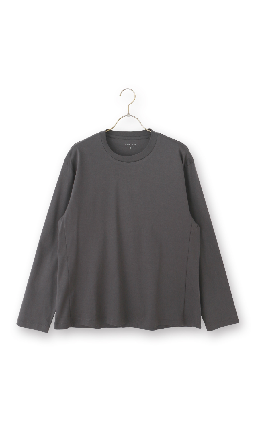 長袖Tシャツ【抗菌防臭】【#すご】 チャコール M