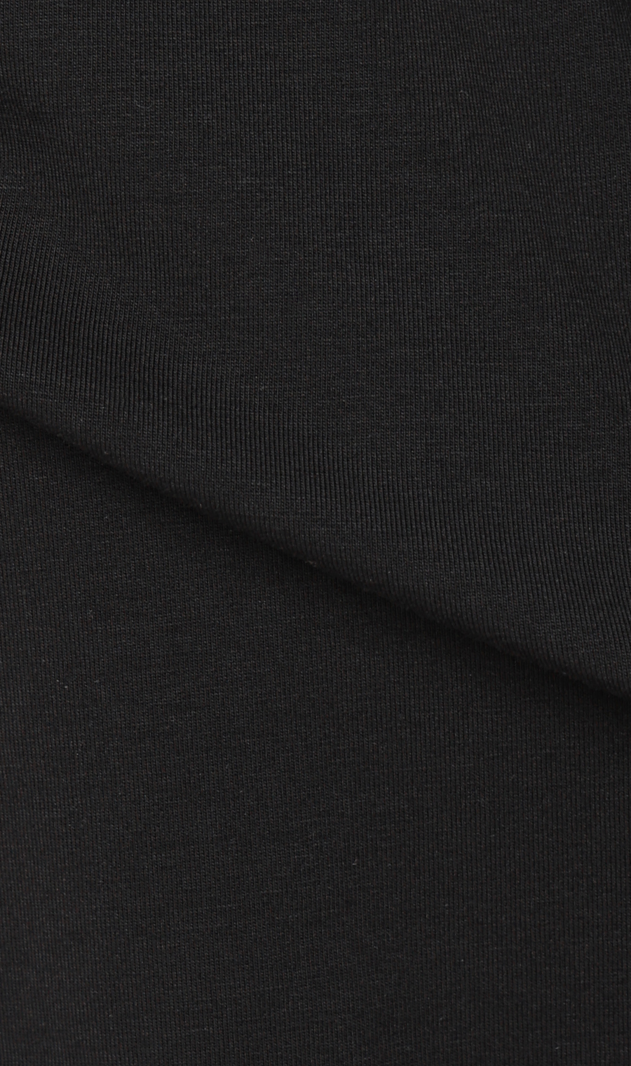 冷たいレイヤードTシャツ【＃すご】 ブラック S