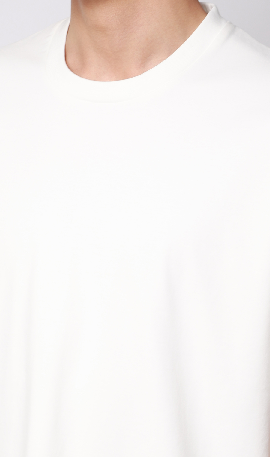 冷たいレイヤードTシャツ【＃すご】 ホワイト S