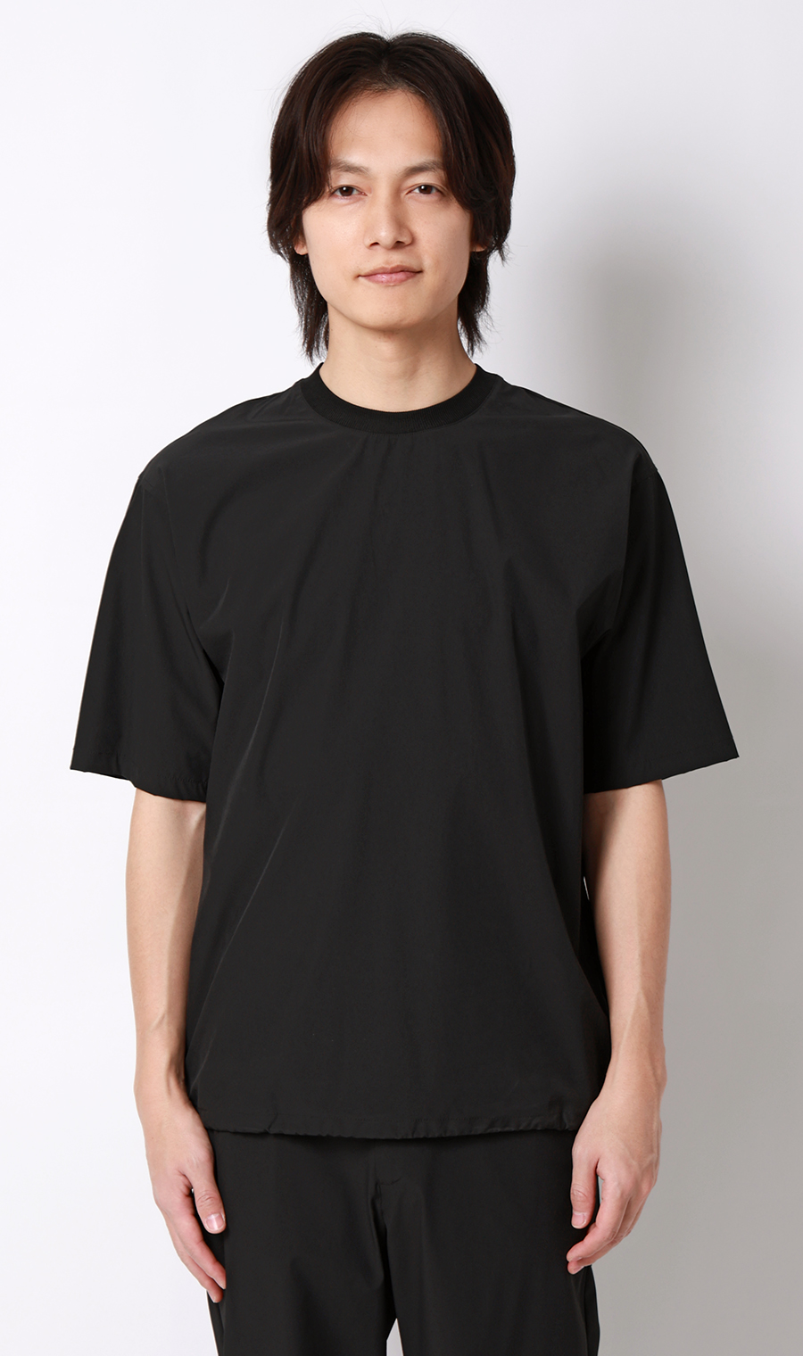 半袖Tシャツ【マルチウェイ】【セットアップ着用可】 ブラック S