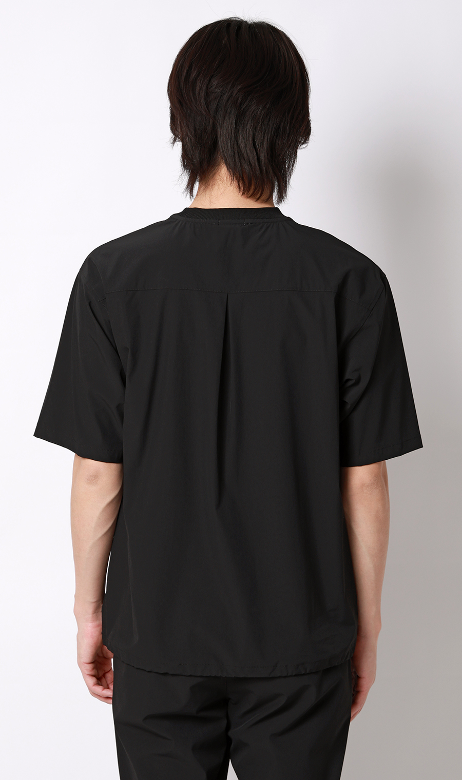 半袖Tシャツ【マルチウェイ】【セットアップ着用可】 ブラック S