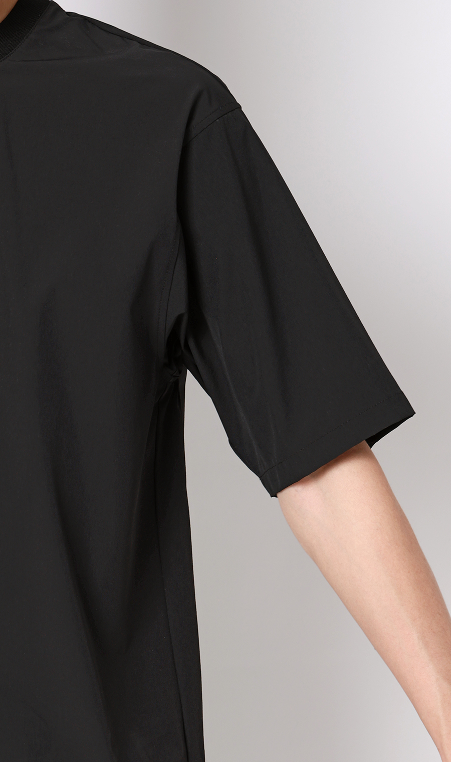 半袖Tシャツ【マルチウェイ】【セットアップ着用可】 ブラック S