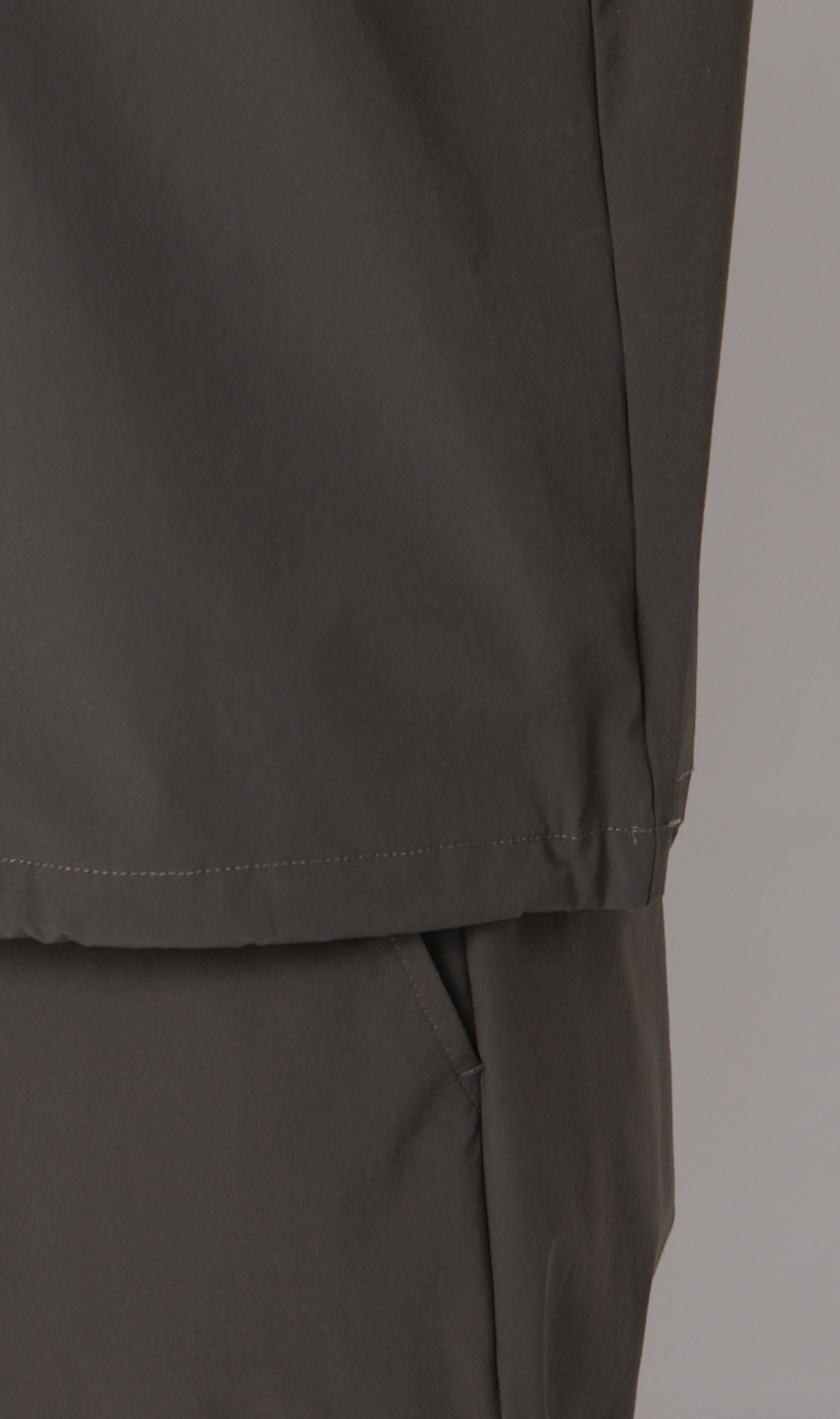 半袖Ｔシャツ【マルチウェイ】【セットアップ着用可】 チャコール S