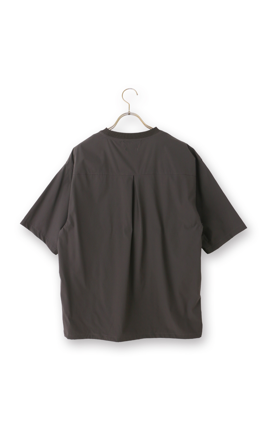 半袖Tシャツ【マルチウェイ】【セットアップ着用可】 チャコール S