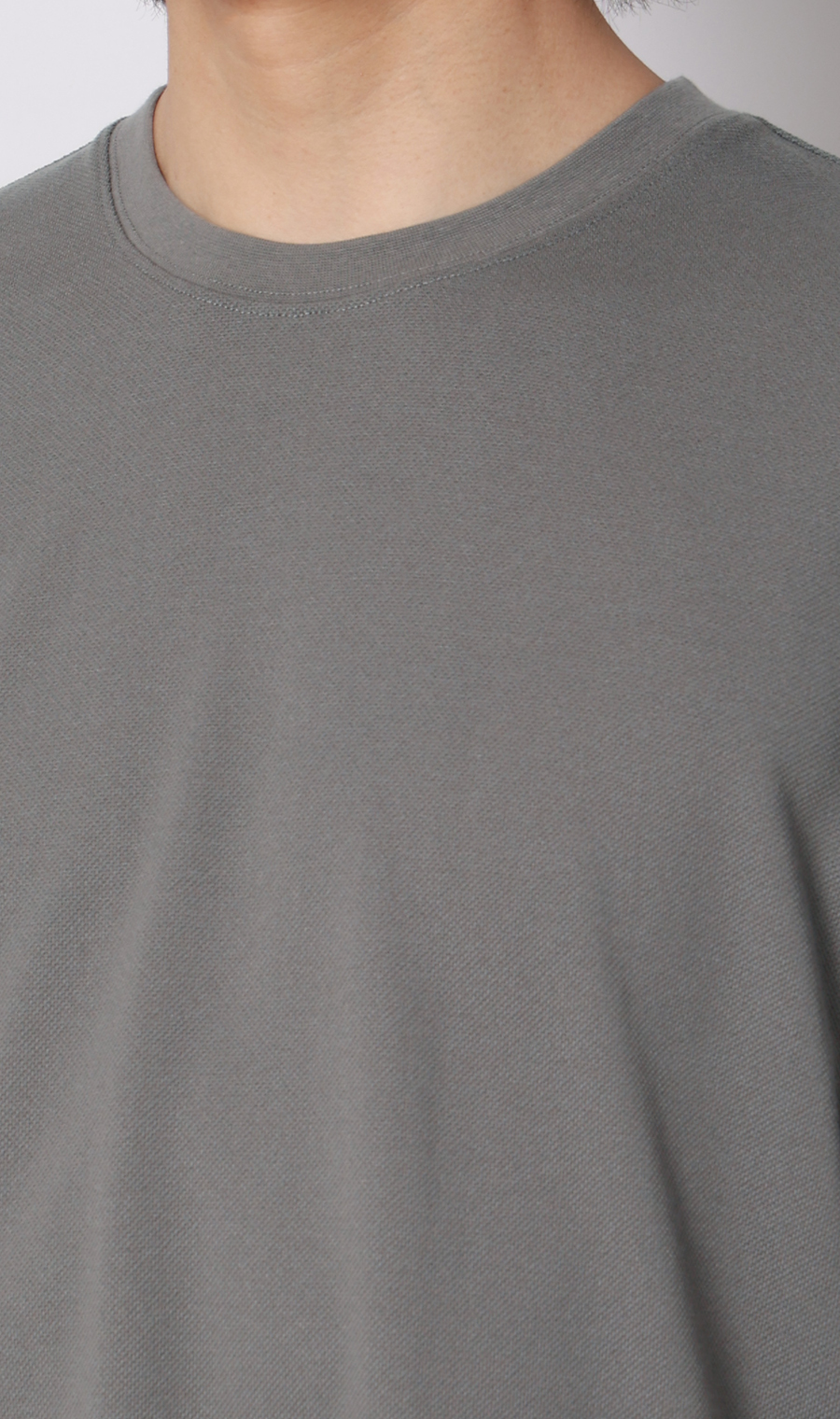 和紙混カノコＴシャツ グレー S