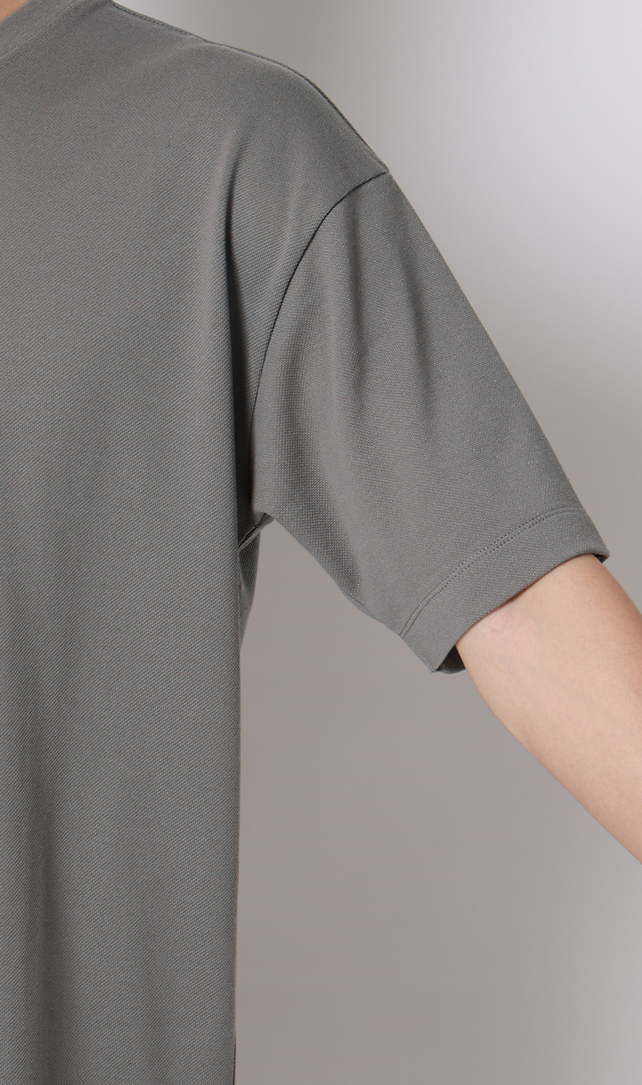 和紙混カノコＴシャツ グレー S