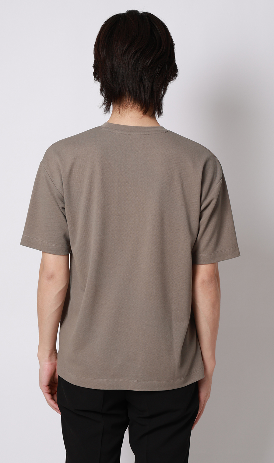 和紙混カノコＴシャツ ベージュ S