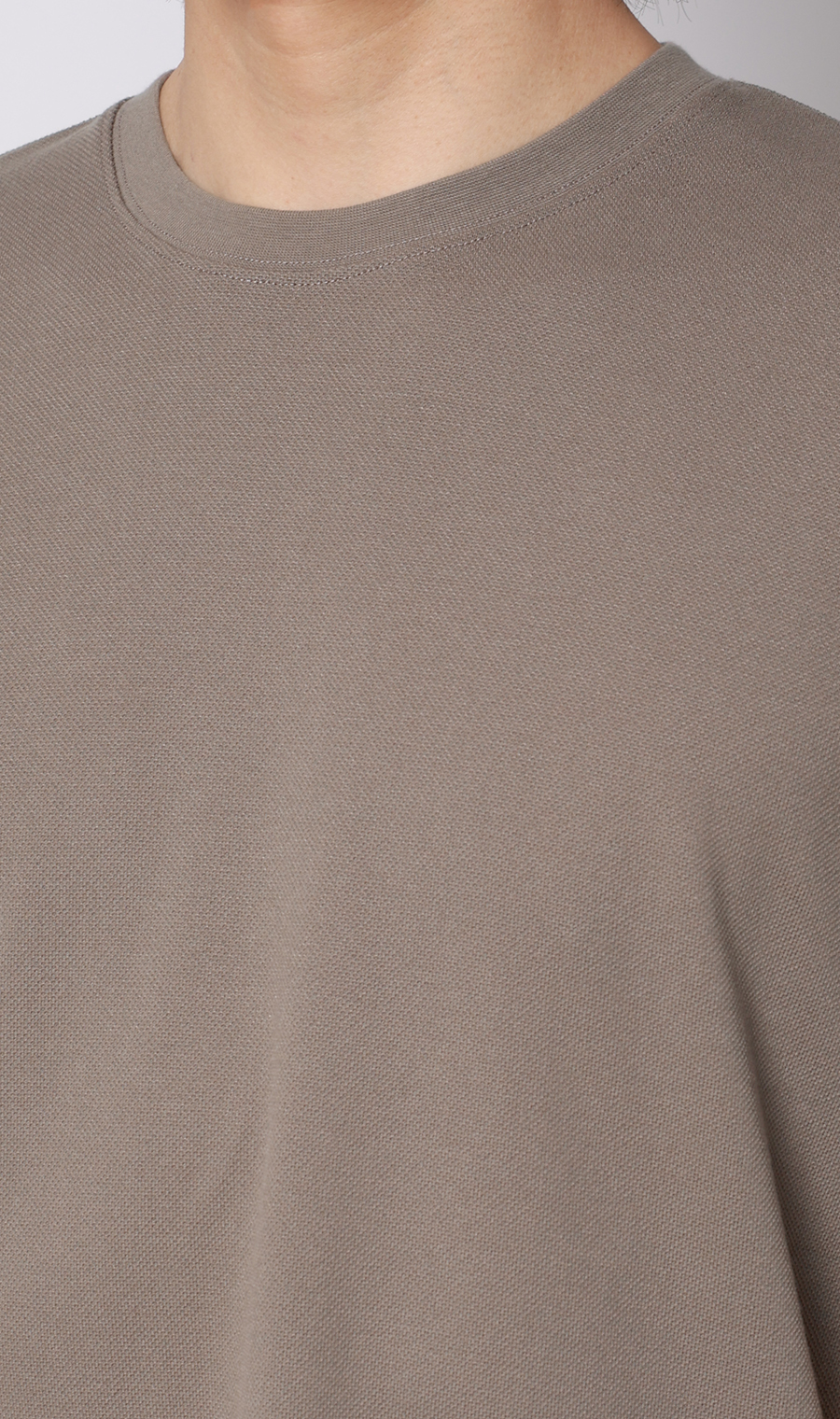 和紙混カノコＴシャツ ベージュ S