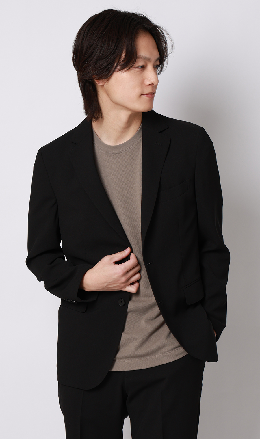 和紙混カノコＴシャツ ベージュ S