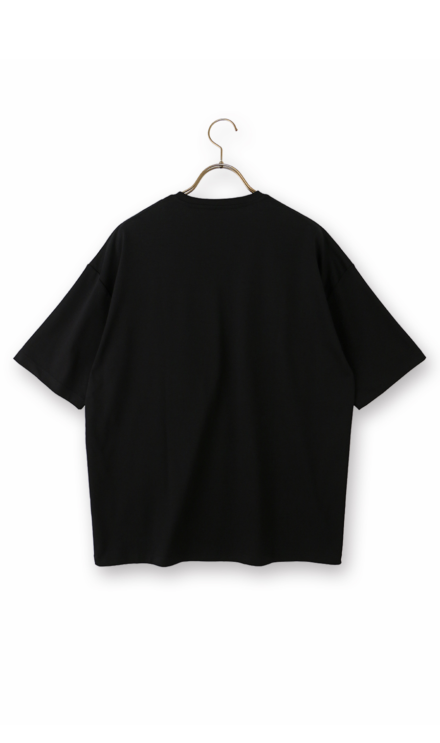 形態安定Tシャツ【#すご】 ブラック M