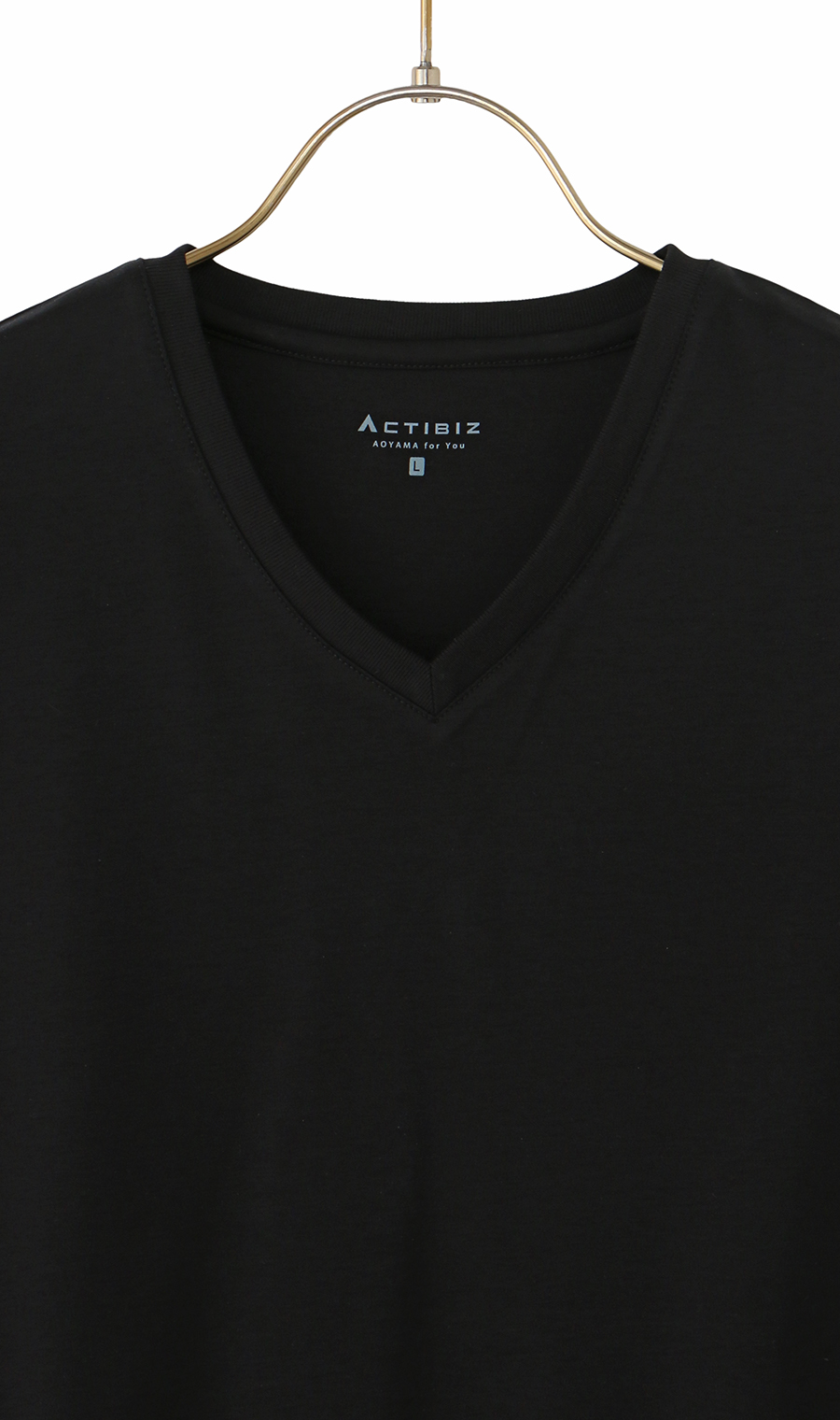 形態安定Tシャツ【#すご】 ブラック M