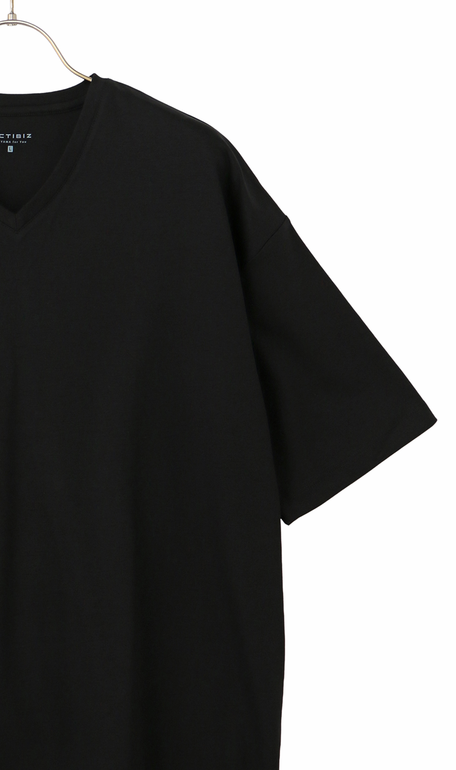 形態安定Tシャツ【#すご】 ブラック M