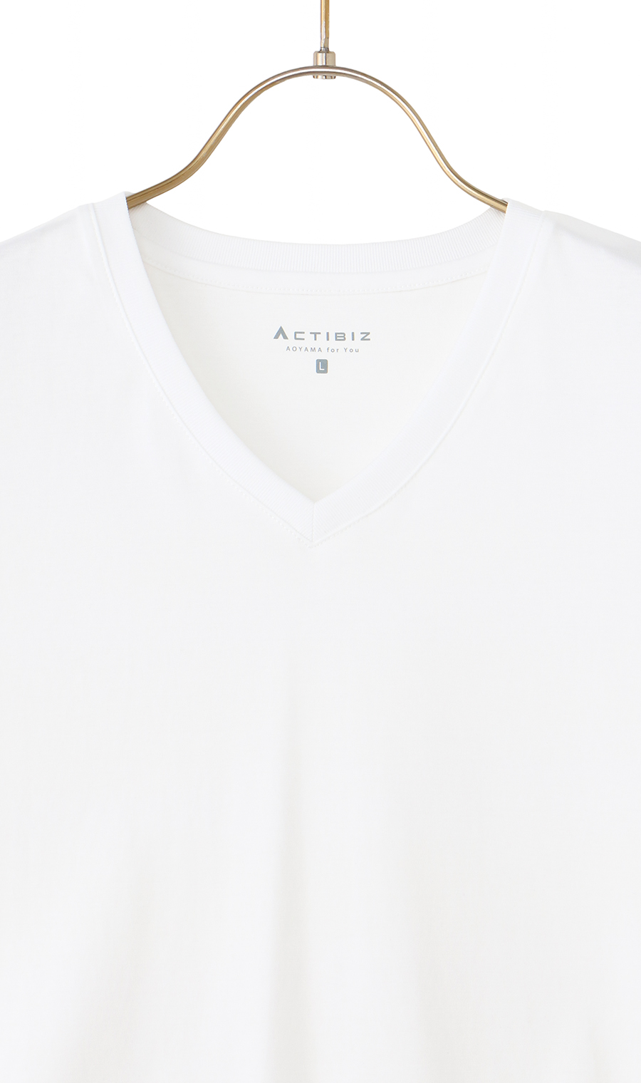形態安定Tシャツ【#すご】 ホワイト M