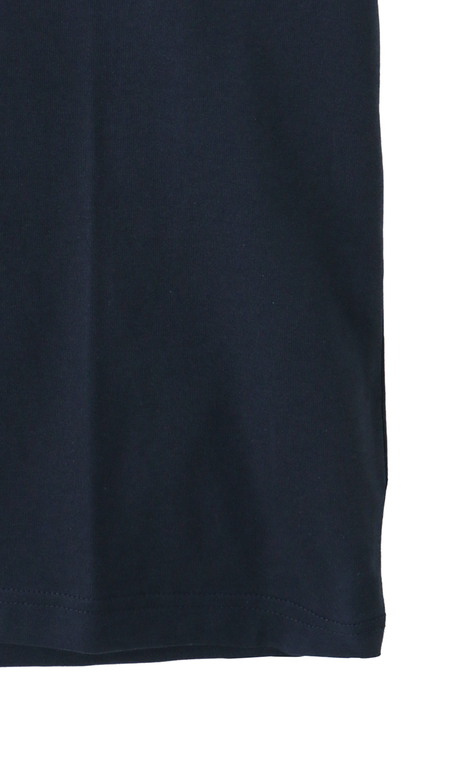 切り替えTシャツ【ウォッシャブル】【半袖】 ネイビー LL