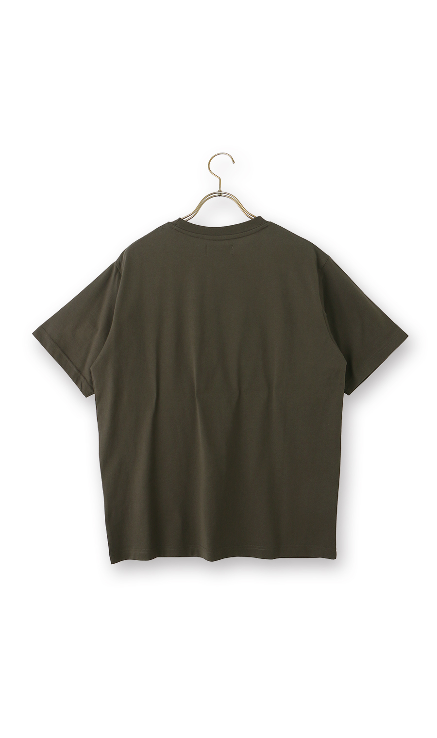 切り替えTシャツ【ウォッシャブル】【半袖】 グレー L
