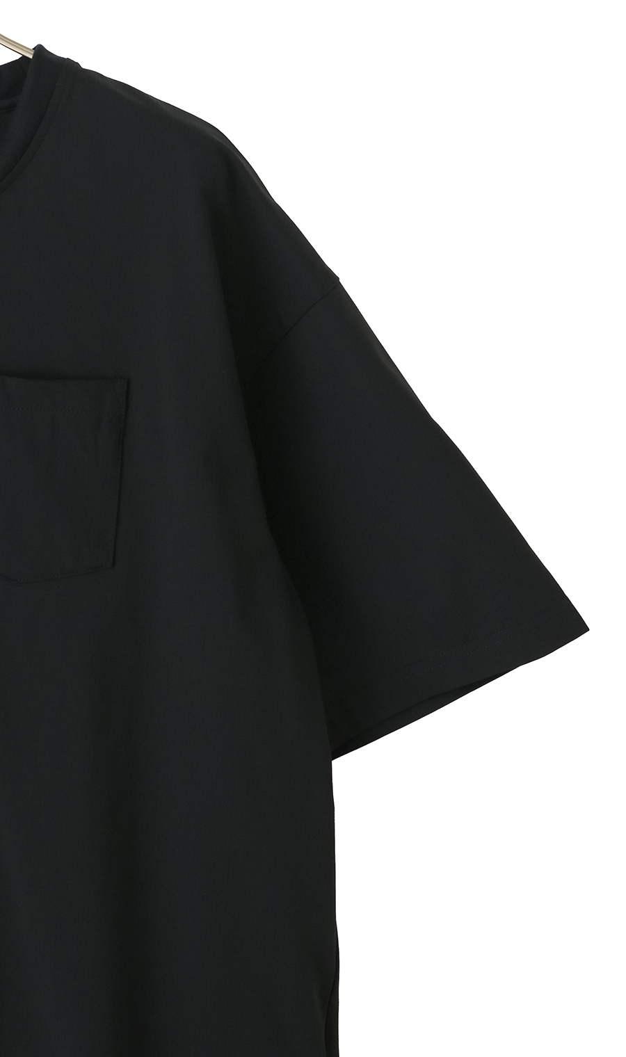 ニットドットTシャツ【防虫加工】 ブラック S