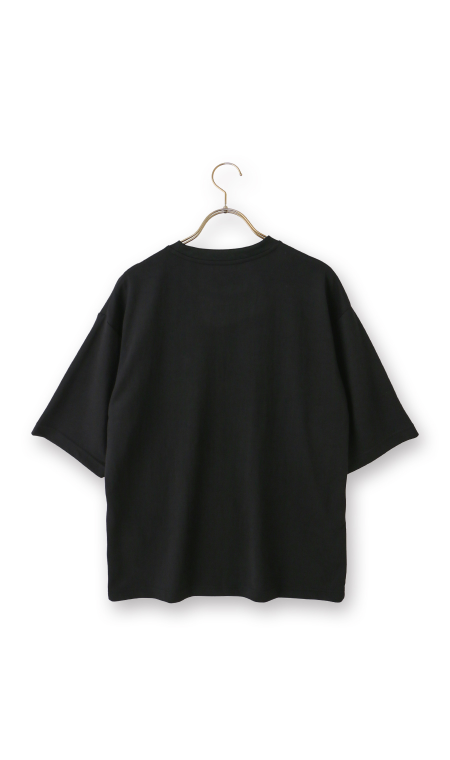 【着るヒヤロン】天竺Tシャツ ブラック S