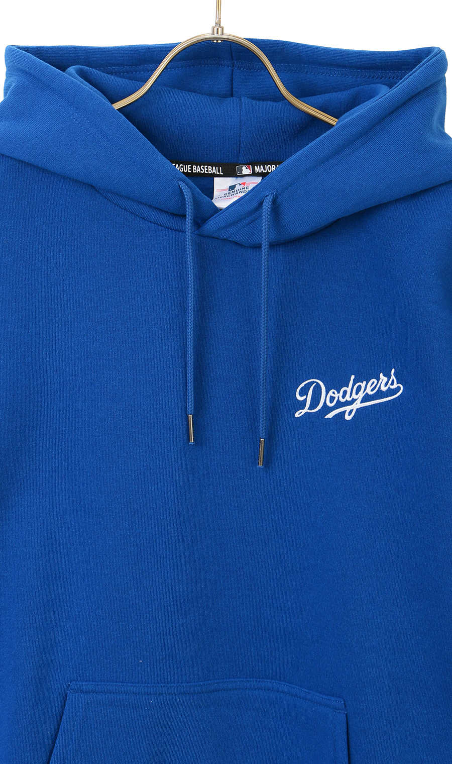 裡拉絨連帽外套 【MLB】 藍色M