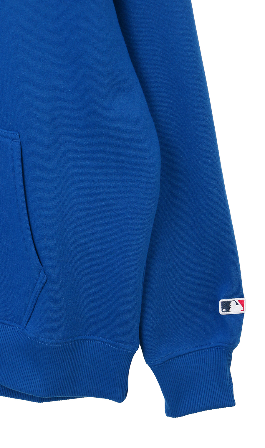 裡拉絨連帽外套 【MLB】 藍色M