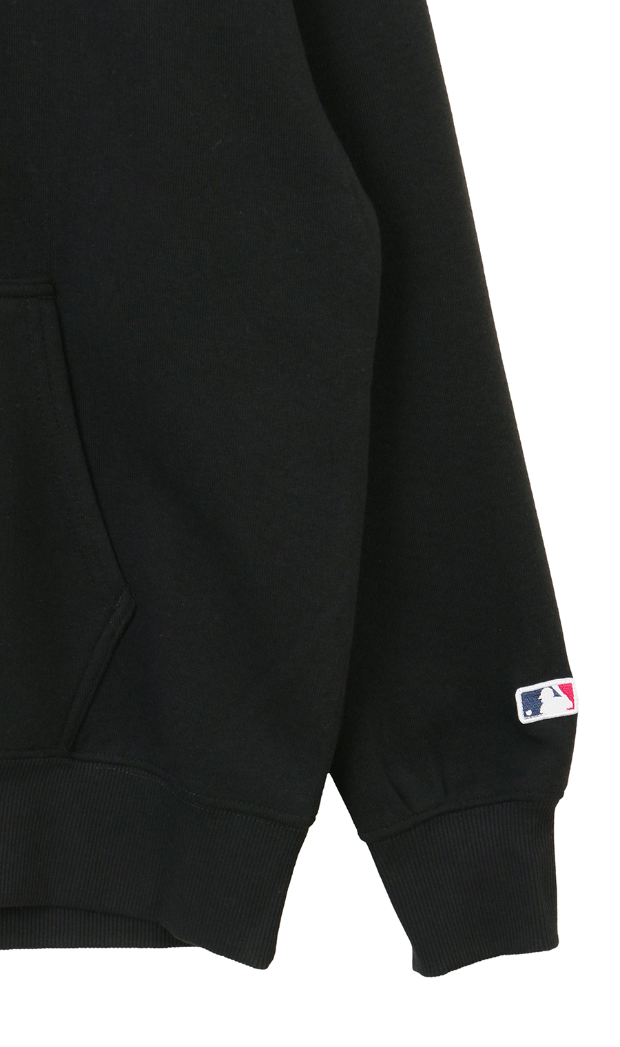 裏起毛プルパーカー【MLB】 ブラック M