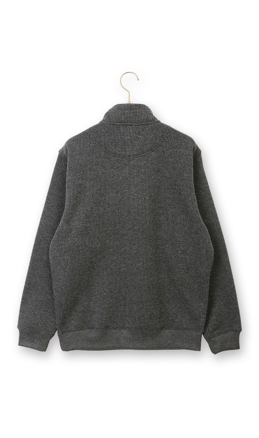 裏起毛ハーフジップトレーナー (D5D11AY-16) | DUNLOP | 紳士服