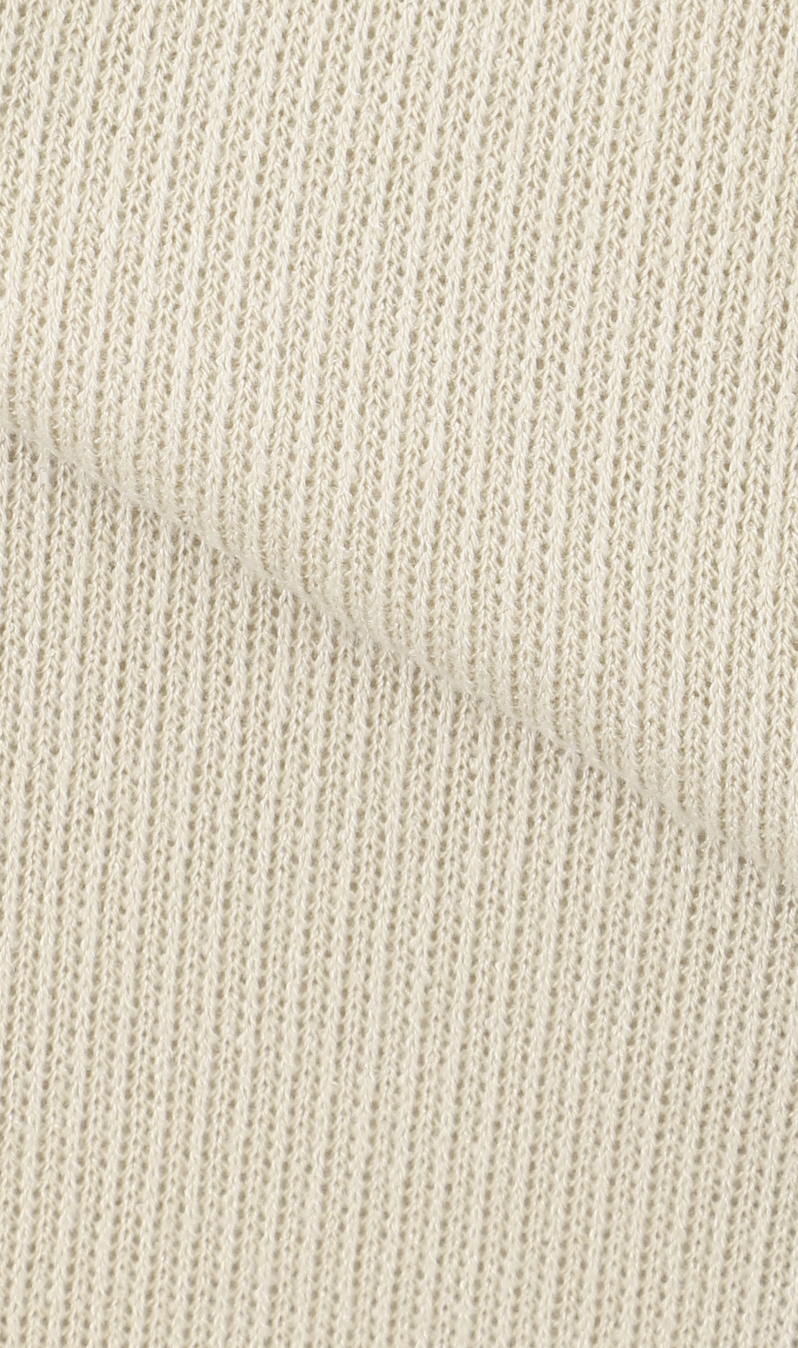 裏起毛ショートジップトレーナー ベージュ M