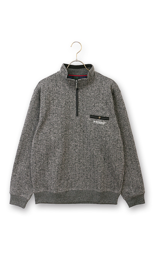 青森山田　ハーフジップ　Ｌ　値下げ中 裏起毛ハーフジップトレーナー (D5D13AY-13) | DUNLOP | 紳士服