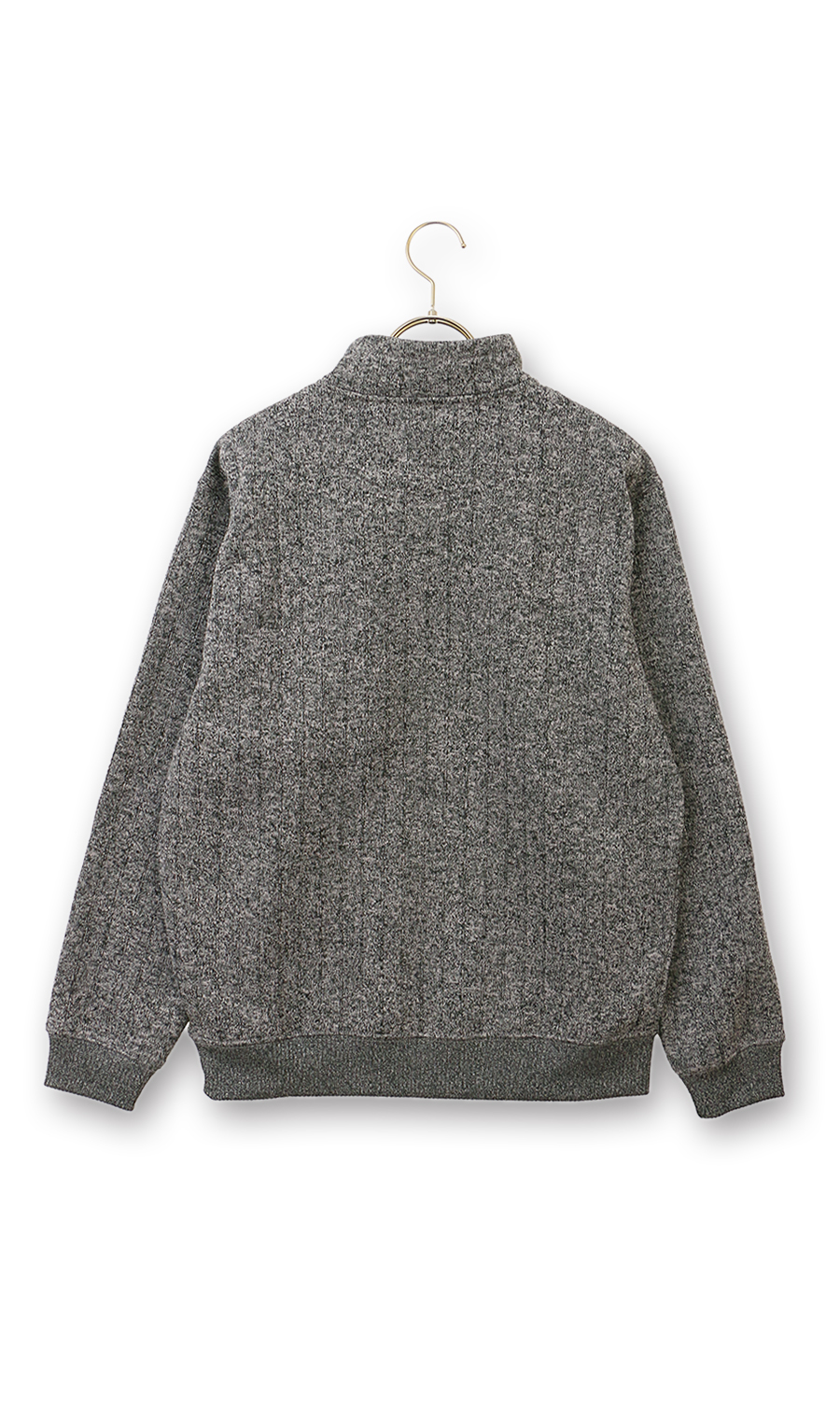 裏起毛ハーフジップトレーナー (D5D13AY-13) | DUNLOP | 紳士服