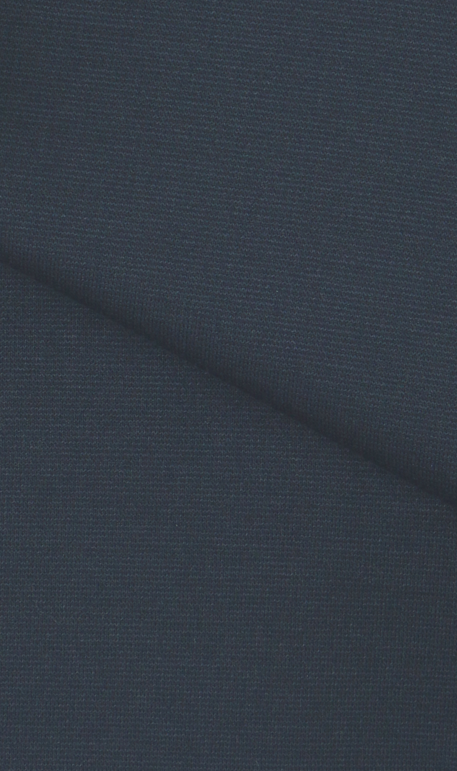 ポンチモックネックＴシャツ【長袖】 ネイビー S